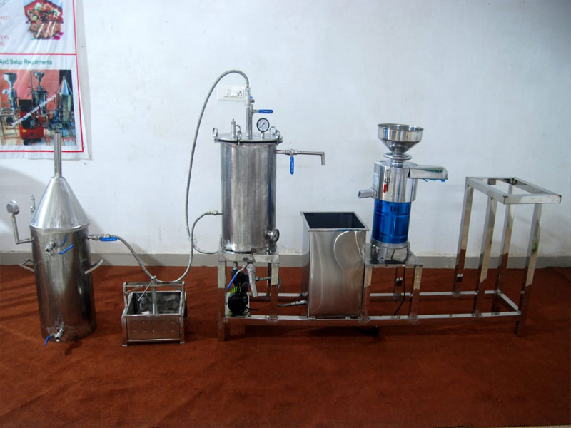SS Automatic Soya Paneer Machine